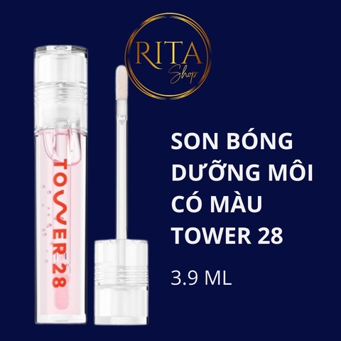 Son bóng dưỡng môi có màu Tower28 Milky Lip Jelly