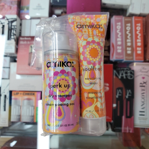 Set dầu gội và mặt nạ tóc Amika
