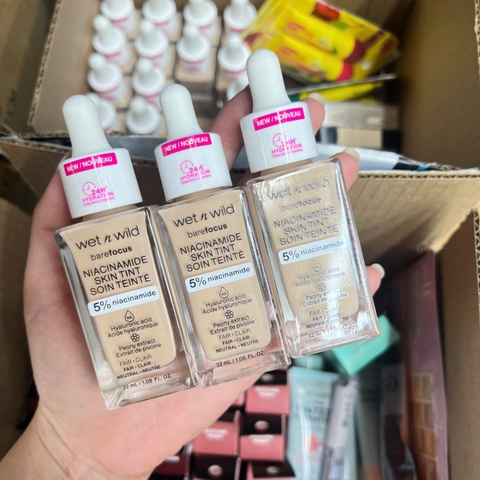 Kem nền Wet n Wild Bare Focus Niacinamide Skin Tint 32ml
