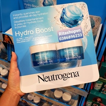 Set Gel dưỡng ẩm cấp nước dành cho da mặt Neutrogena