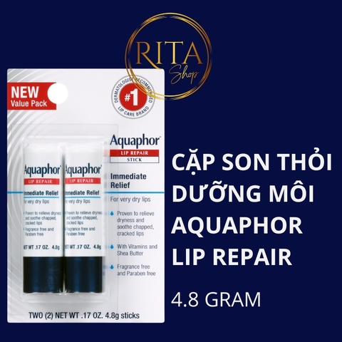Son thỏi dưỡng môi Aquaphor Lip Repair