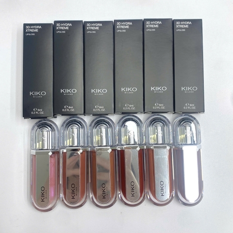 Son Bóng Kiko Milano 3D Hydra Xtreme Lip Gloss 6ml