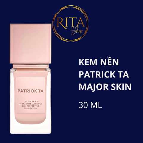 Kem Nền Patrick Ta Major Skin Hydra-Luxe Luminous Skin Perfecting Foundation 30ml