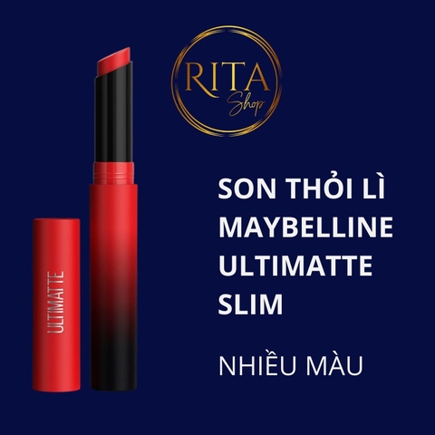 Son thỏi lì Maybelline Ultimatte Slim