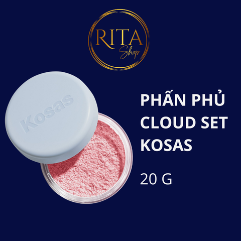 Phấn Phủ Dạng Bột Làm Mờ Kosas Cloud Set Translucent Loose Setting & Blurring Powder 20G