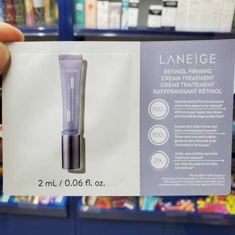 Sample Laneige Retinol Firming Cream