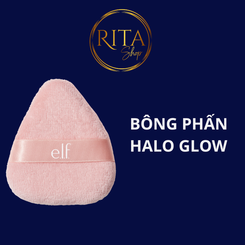 Bông Phấn Tam Giác ELF Halo Glow Powder Puff