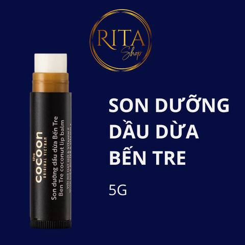 Son dưỡng dầu dừa Bến Tre Cocoon dưỡng ẩm môi 5g
