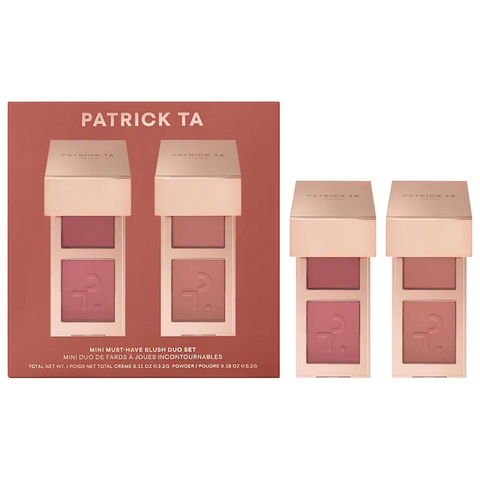 Set 2 Má Hồng Patrick Ta Mini Must-Haves Blush Duo Set