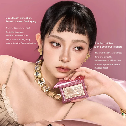 Bảng Bắt Sáng Cheeryep Highlighting Powder Pillow Gem Series Limited Edition