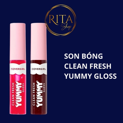 Son bóng dưỡng môi có màu Covergirl Clean Fresh Yummy Gloss