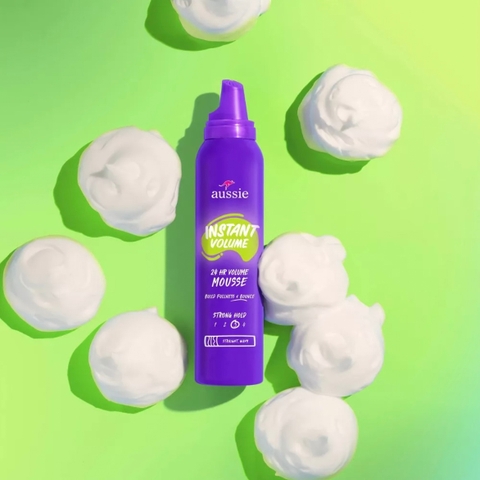 Mousse Aussie làm phồng và giữ nếp tóc 170g