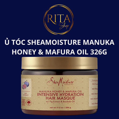 Ủ tóc Shea Moisture Manuka Honey & Mafura Oil Intensive Hydration Hair Masque 326g