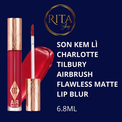 Son kem lì Charlotte Tilbury Airbrush Flawless Matte Lip Blur