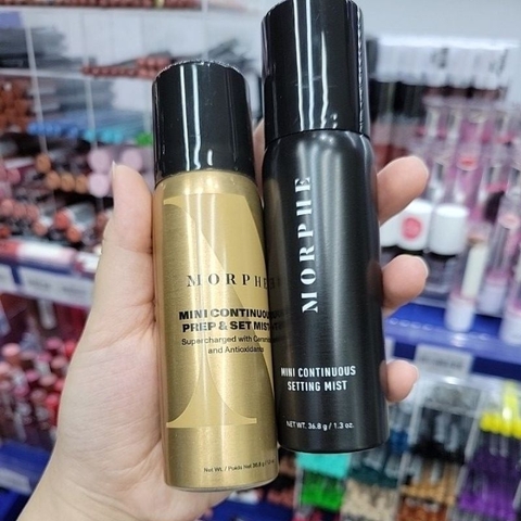 Xịt giữ lớp trang điểm Morphe mini 36.8g