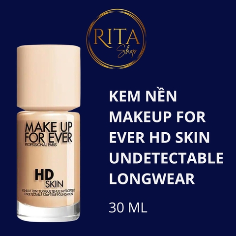 Kem nền Makeup Forever HD Skin Undetectable Longwear Foundation 30ml