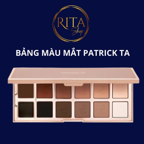 Bảng màu mắt Patrick Ta Major Dimension III Matte Eyeshadow Palette