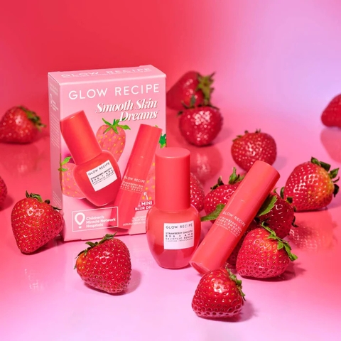Set dưỡng làm mịn da Glow Recipe Smooth Skin Dreams Kit
