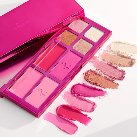 Bảng má hồng màu mắt Patrick Ta Major Holiday Face Palette bản giới hạn