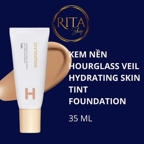 Kem nền dưỡng ẩm Hourglass Veil Hydrating Skin Tint Foundation full size 35ml