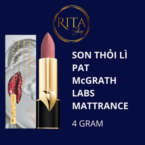 Son thỏi lì Pat McGrath Labs MatteTrance Lipstick 4g