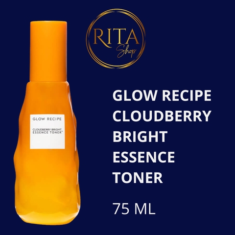 Tinh chất Essence Toner Glow Recipe Cloudberry làm sáng da 75ml