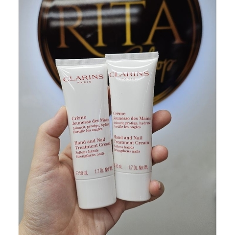 Kem dưỡng tay Cla rins Hand and Nail Treatment Cream mini 50ml