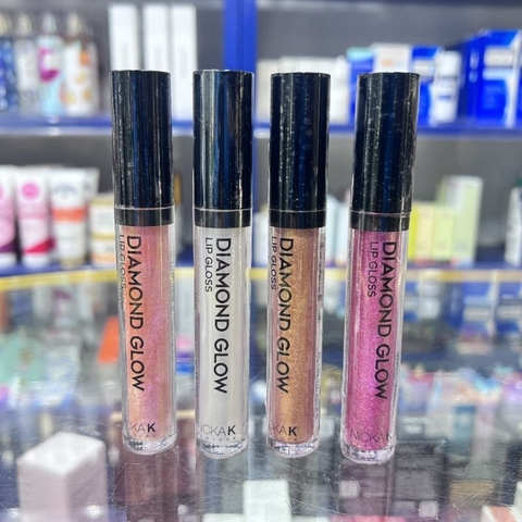 Son bóng nhũ dưỡng ẩm môi Nicka K NK makeup 3.7g