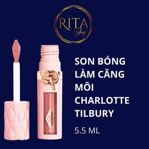 Son bóng làm căng và đầy môi Charlotte Tilbury Pillow Talk Big Lip Plumgasm Plumping Lip Gloss