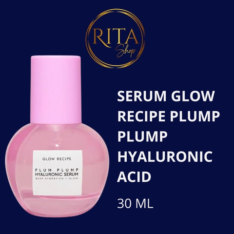Tinh chất dưỡng ẩm làm căng da Glow Recipe Plump Plump Hyaluronic Acid 30ml