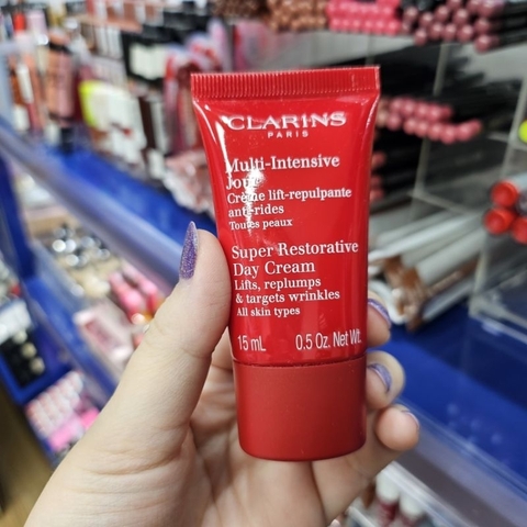Kem dưỡng Cla rins Super restorative Day Cream mini 15ml