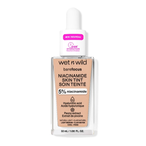 Kem nền Wet n Wild Bare Focus Niacinamide Skin Tint 32ml