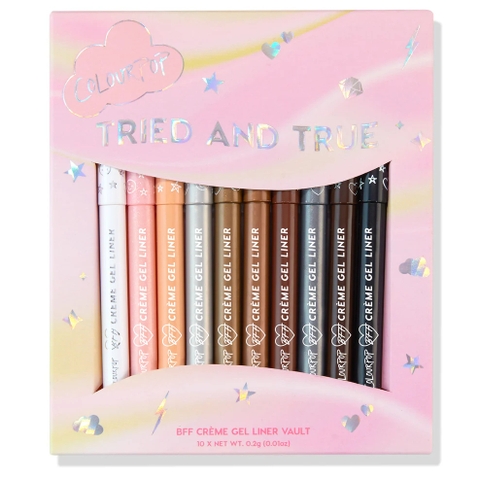 Set chì kẻ mắt Colourpop Tried and True crème gel liner