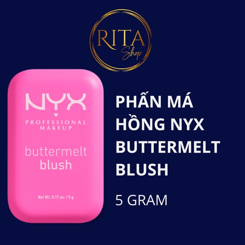 Phấn má hồng NYX Buttermelt Blush