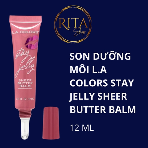 Son dưỡng môi có màu LA Colors Stay Jelly Sheer Butter Balm