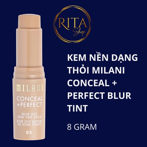 Kem nền dạng thỏi làm mờ mịn da Milani Conceal + Perfect Blur Tint
