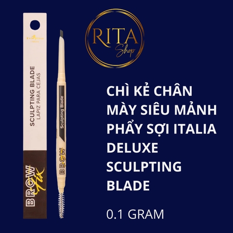 Chì kẻ chân mày siêu mảnh phẩy sợi Italia Deluxe Sculpting Blade