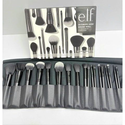 [Full set] Bộ 19 cọ Elf Ultimate Luxe brush roll