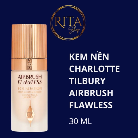 Kem nền Charlotte Tilbury Airbrush Flawless Longwear foundation 30ml