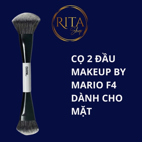Cọ 2 đầu dành cho mặt Makeup By Mario F4 Dual-Ended Foundation and Face Brush
