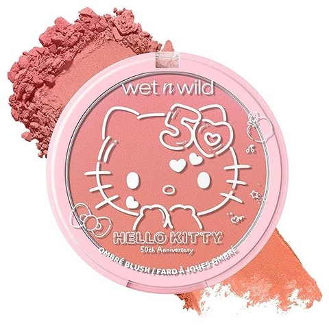 Phấn má hồng Wet n Wild Hello Kitty Ombre Blush màu Cotton Candy 7.5g