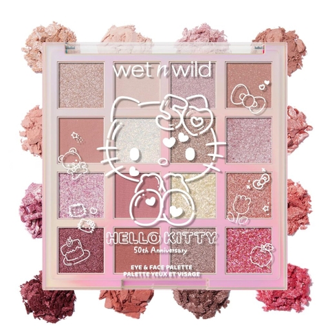 Bảng mắt Wet n Wild Hello Kitty Eye & Face Palette màu Be Kind