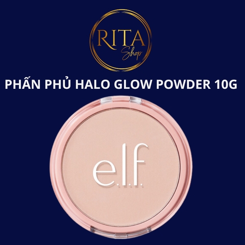 Phấn phủ dạng nén Elf Halo Glow Powder Filter 10g cho da căng bóng