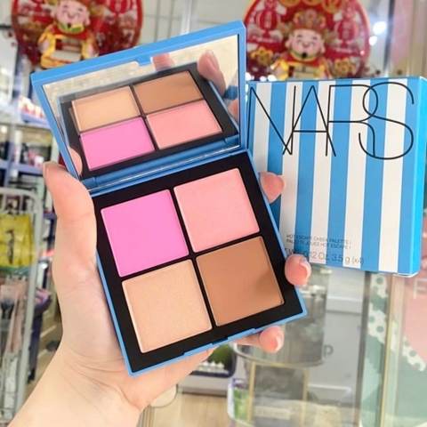 Bảng phấn má hồng bắt sáng và tạo khối NARS hot Escape Cheek Palette