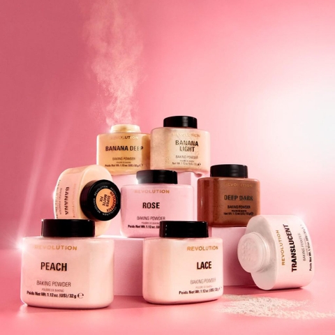 Phấn phủ Makeup Revolution kiềm dầu làm mờ mịn và sáng da 32g