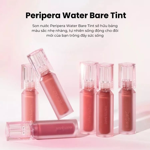 Son tint bóng Peripera Water Bare Tint 3.7g