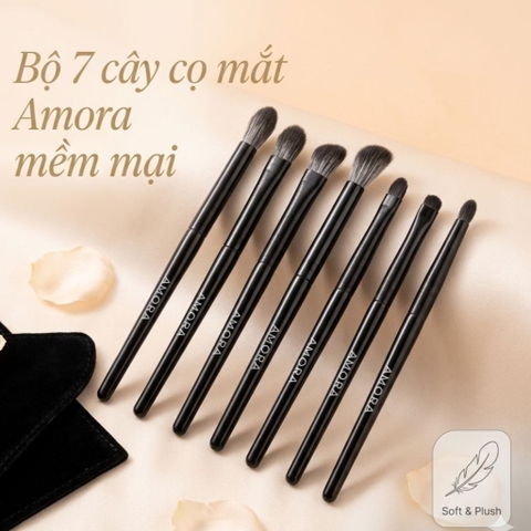 Bộ Cọ Trang Điểm Mắt AMORA