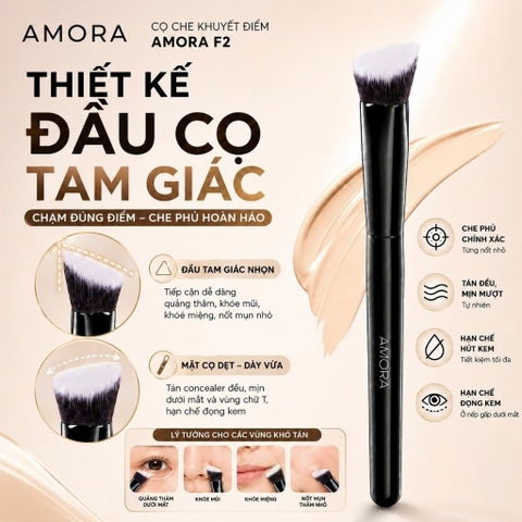 Cọ Che Khuyết Điểm AMORA Concealer Brush