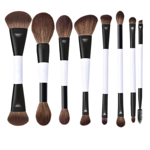 Bộ 8 Cọ Trang Điểm 2 Đầu - Dual Ended Brush Set