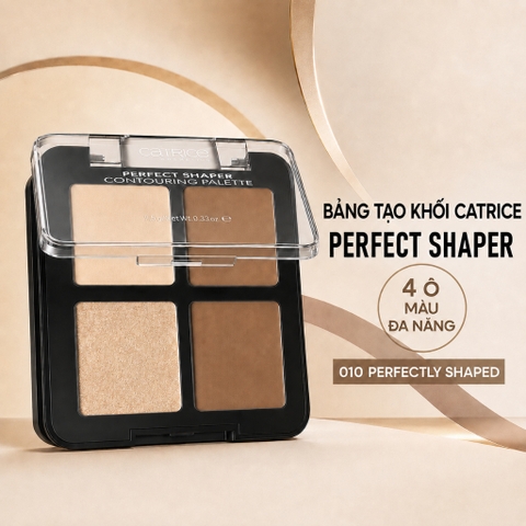 Bảng Tạo Khối Catrice Perfect Shaper Contouring Palette 010 – Phấn Tạo Khối & Highlight